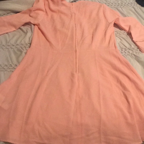 Blush colored dress with quarter sleeve from H&M - Picture 4 of 4